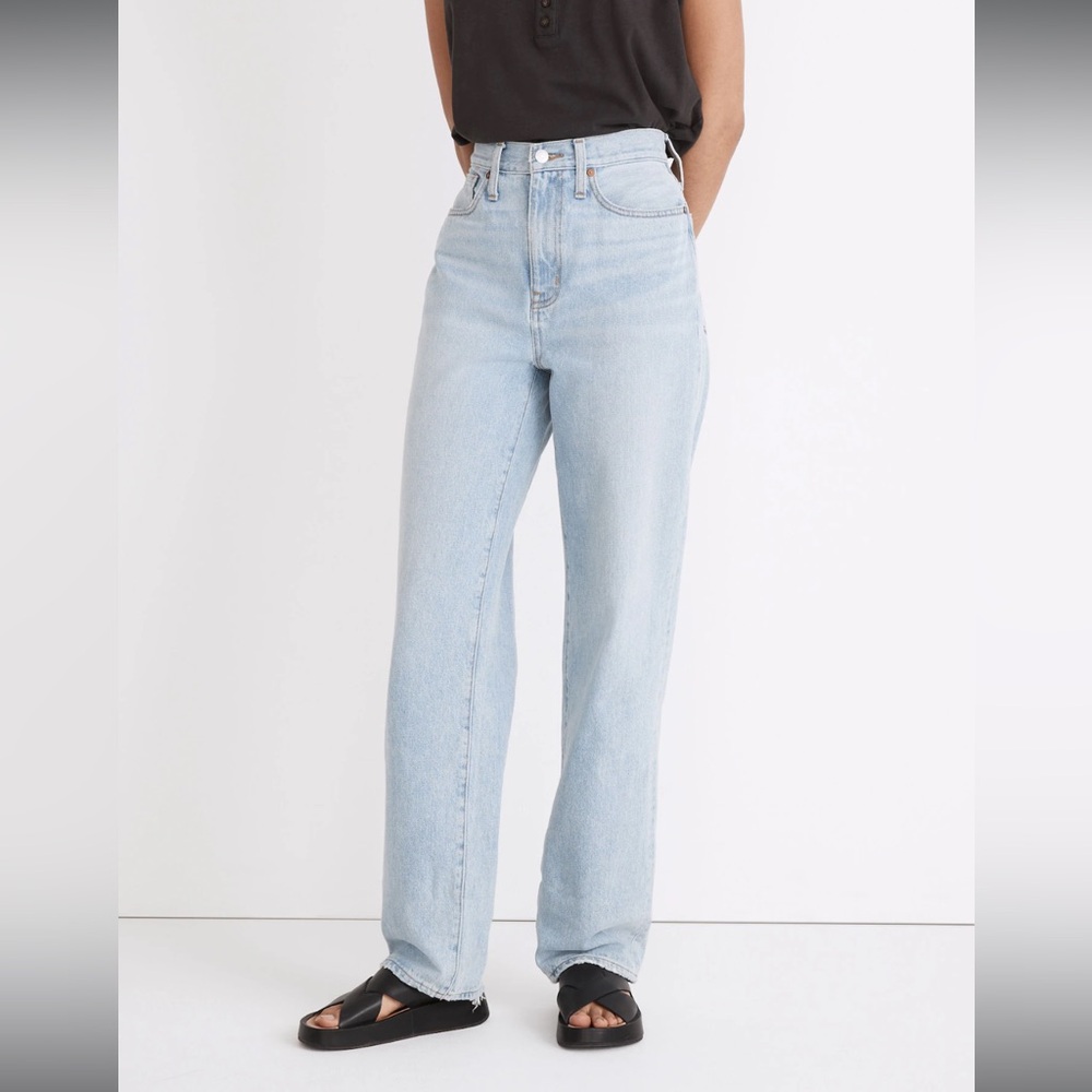 Madewell Baggy Straight Jean Size 30 Berteau Wash